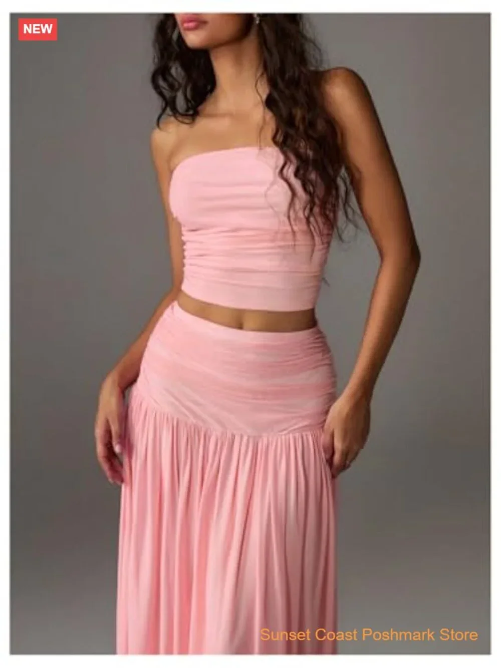 N/A ruched bandeau